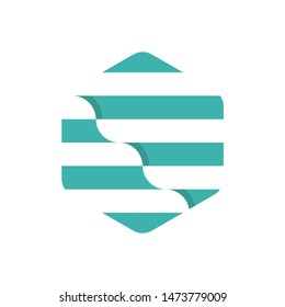 Abstract geometric symbol element icon flat design