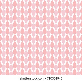 Abstract Geometric Tear Drop Seamless Pattern Background For Scrapbook, Flyers, Posters, Web, Greeting Cards.