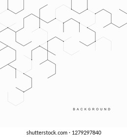 Abstract geometric technological background. 