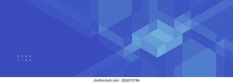 Abstract geometric technological background. Vector creative design.