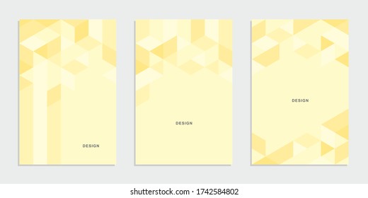 Abstraktes geometrisches technologisches Banner. Corporate Identity Flyer. Vector legt den Hintergrund fest. 