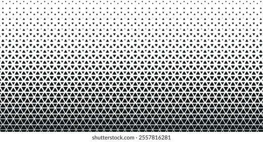 Abstract Geometric Technology Background Vector Triangle Halftone Pattern. Triangular Half Tone Texture. Minimal Style Dynamic Technology Wallpaper which is currently popular