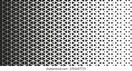 Abstract Geometric Technology Background Vector Triangle Halftone Pattern. Triangular Half Tone Texture. Minimal Style Dynamic Technology Wallpaper which is currently popular
