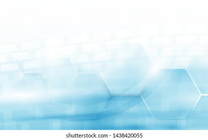 Abstract geometric technology digital hi tech concept and Futuristic design background