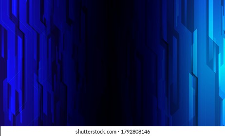 Abstract Geometric Technology Hi-tech Futuristic Digital concept Background. Vector Illustration