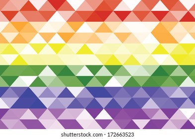 abstract geometric template background with triangles. Vector illustration