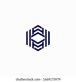 abstract geometric template design concept 