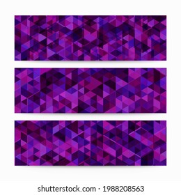 Plantilla geométrica abstracta para el diseño. Banner web.