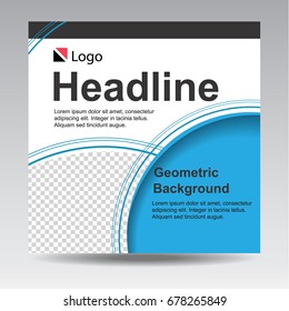 Abstract a geometric template for the presentation. Template for business and creativity and text. The ability to put a picture and text.Presentation