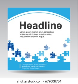 Abstract a geometric template for the presentation. Template for business and creativity and text. The ability to put a picture and text.Presentation