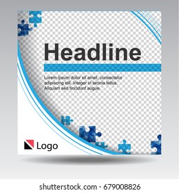 Abstract a geometric template for the presentation. Template for business and creativity and text. The ability to put a picture and text.Presentation