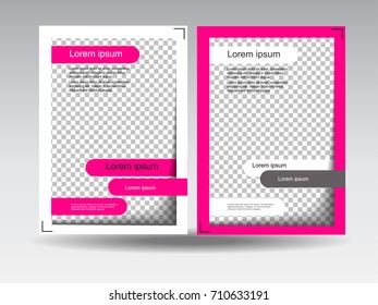 Abstract a geometric template for the presentation. Template for business and creativity and text.Set. The ability to put a picture and text.Presentation