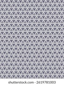 Abstract Geometric Tessellation with Gradient and Cyberpunk Aesthetics