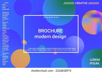 Abstract geometric texture. 3d ball shape gradients for decoration design.