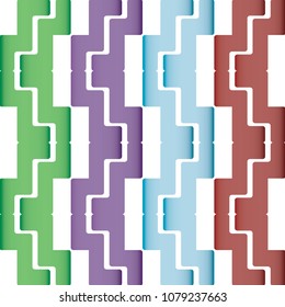 Abstract geometric texture. Futuristic gradient background, vector illustration.