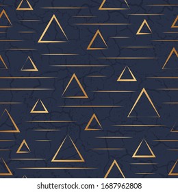 Textura geométrica abstracta.Fondo dorado. Patrón sin problemas. Fondo de telas, interiores, papel de embalaje, rayado, textil, alfombra, cortina, linóleo, tapicería, estuches, estuches, estampados