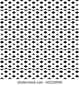 Abstract geometric texture. Irregular grid, mesh seamlessly repeatable monochrome pattern. 
