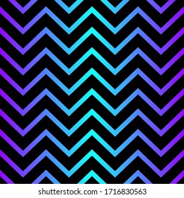 Abstract geometric texture. Seamless pattern. Multicolor zigzag.