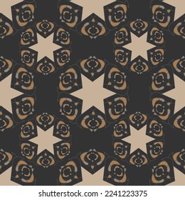Abstract geometric with texture  seamless pattern
