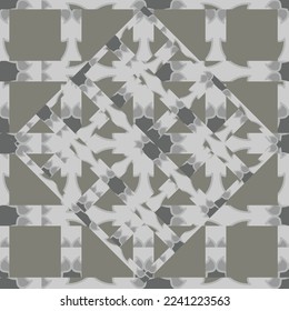 Abstract geometric with texture  seamless pattern