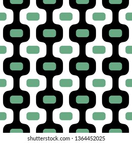 Abstract geometric texture. Seamless vector pattern