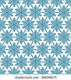 Abstract geometric texture. Snow seamless pattern. Winter holiday tiled background
