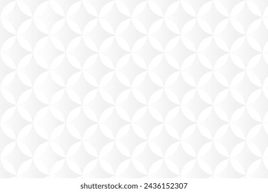 Abstract geometric texture - Trendy white background