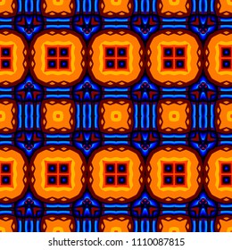 Abstract geometric texture. Vector ornaments. Pattern for textile, print or web design.