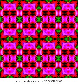 Abstract geometric texture. Vector ornaments. Pattern for textile, print or web design.