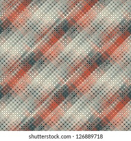 Abstract geometric textured  background. Seamless pattern.  Vector.