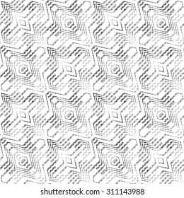Abstract geometric textured background. Seamless pattern.