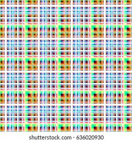 Abstract geometric textured glitch background. Seamless abstract background with geometric elements, designed with bright colored gradients. Trendy Glitch effect. Design element. Digital noise 