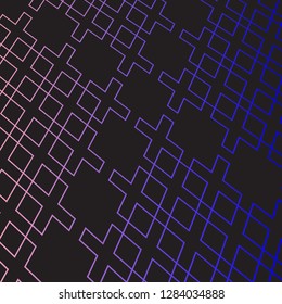 Abstract geometric texture.Futuristic gradient background, vector illustration.