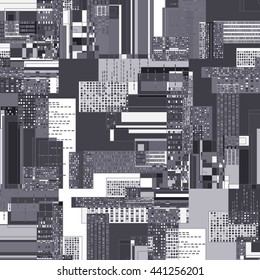 Abstract geometric thin lines background. Unique illustration for t-shirts, banners, flyers and other types of business design. Vector illustration