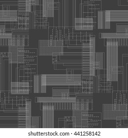 Abstract geometric thin lines background. Modern City Skyline. Cityscape.Unique illustration for t-shirts, banners, flyers and other types of business design. Vector illustration