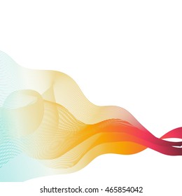 Abstract geometric thin lines background. Unique illustration for t-shirts, banners, flyers and other types of business design. Vector illustration