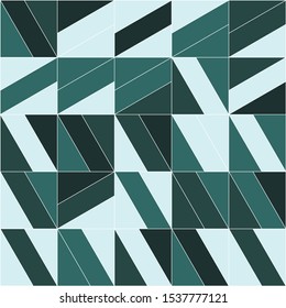 Abstract geometric tile background. Noise structure with colored tile. Vector image