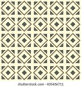 Abstract geometric tile background. Seamless pattern. Vector illustration.