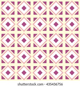 Abstract geometric tile background. Seamless pattern. Vector illustration.