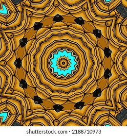 Abstract geometric tiled boho ethnic seamless pattern ornamental