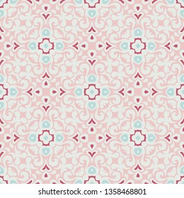 Abstract geometric tiles bohemian ethnic seamless pattern ornamental. Hand drawn graphic print