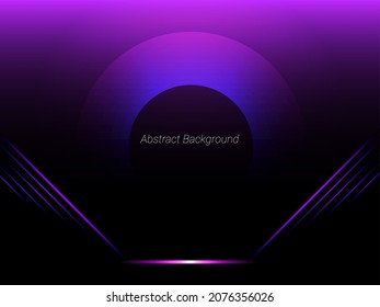 Abstract geometric transparent gradient lines color illustration pattern background vector