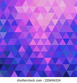 abstract geometric triangle background