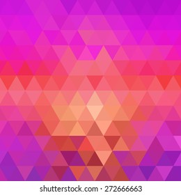 abstract geometric triangle background