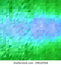 abstract geometric triangle background