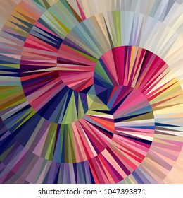 Abstract geometric triangle background, art, artistic, bright, colorful, design