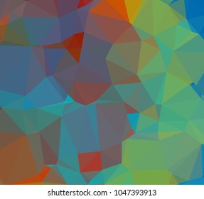 Abstract geometric triangle background, art, artistic, bright, colorful, design