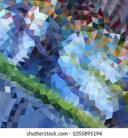 Abstract geometric triangle background, art, artistic, bright, colorful, design