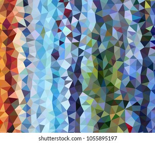 Abstract geometric triangle background, art, artistic, bright, colorful, design