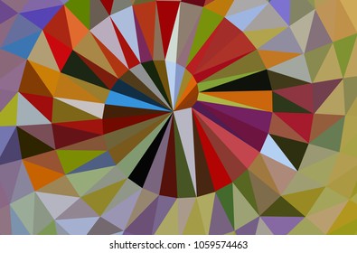 Abstract geometric triangle background, art, artistic, bright, colorful, design